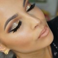 Golden-Glitter-Smokey-Eye-Makeup-Tutorial-2016