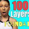 100-layers-of-THICK-foundation-100-layers-of-makeup-challenge