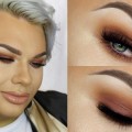 Full-Glam-Warm-Toned-Smokey-Eyes-Makeup-Tutorial