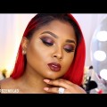 Valentines-Day-Makeup-tutorial-Rasberry-Chocolate-eyes-and-dark-lips-Queenii-Rozenblad