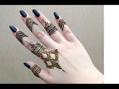 mehndi simple eid designs easy beginners stylish henna nowchic